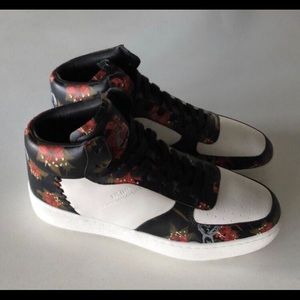 Coach x Gary Baseman Floral Hi Top Shoes 11